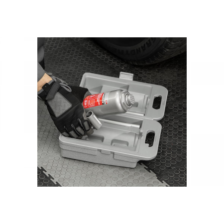 Домкрат MATRIX 50756  бутылочный 5т h подъема 216–413мм в пласт. кейсе, фото , изображение 13