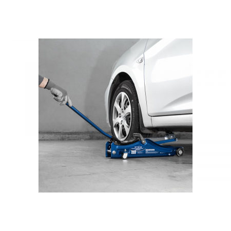 Домкрат STELS 51129  гидравлический подкатной 2 тонны low profile 80-380мм, фото , изображение 7