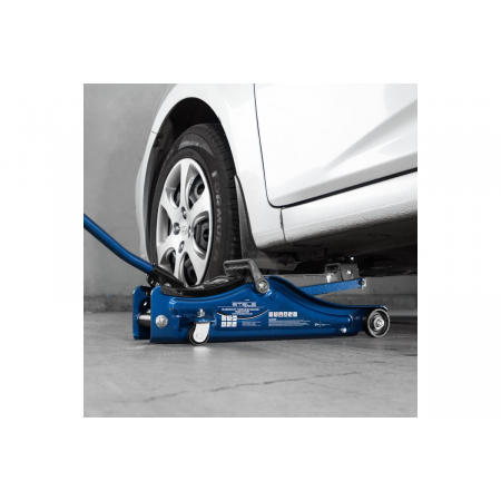 Домкрат STELS 51129  гидравлический подкатной 2 тонны low profile 80-380мм, фото , изображение 9