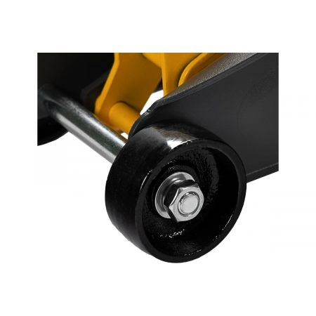 Домкрат гидравлический подкатной с фиксатором, 2,8 т, 135-385 мм, в кейсе// Denzel, фото , изображение 16