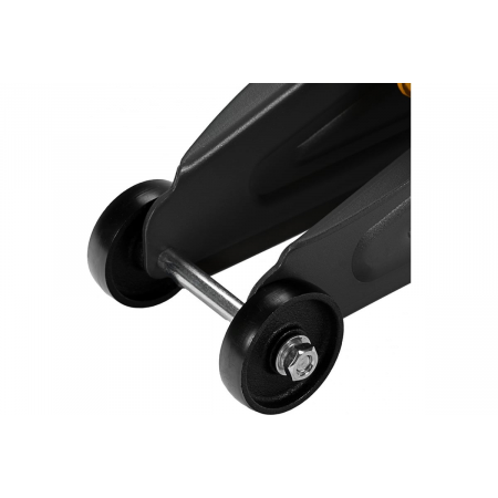 Домкрат гидравлический подкатной с фиксатором, 2 т, 130-330 мм, в кейсе// Denzel, фото , изображение 14