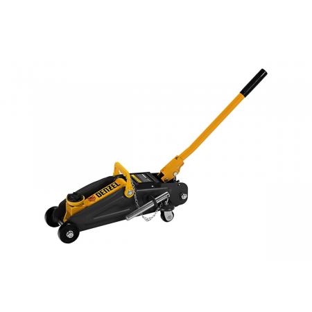 Домкрат гидравлический подкатной с фиксатором, 2 т, 130-330 мм, в кейсе// Denzel, фото , изображение 9