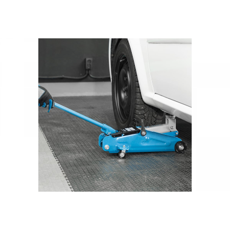 Домкрат гидравлический подкатной, 2 т, h подъема 140-340 мм, в кейсе// Stels, фото , изображение 8