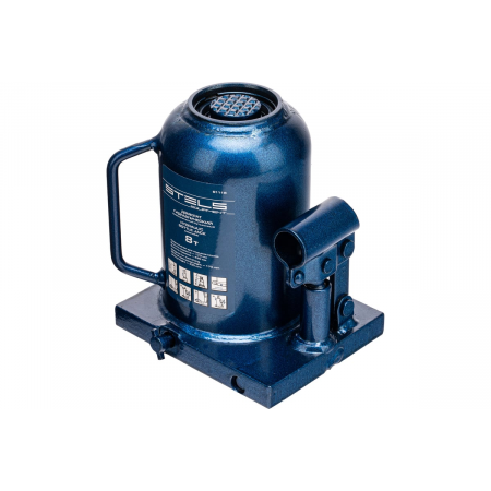 Домкрат гидравлический бутылочный телескопический, 8 т, h подъема 170–430 мм// Stels, фото , изображение 4