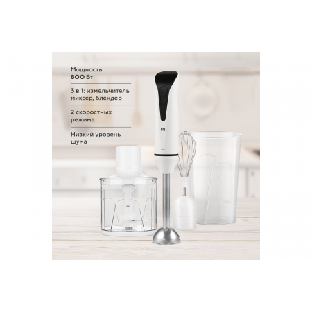 Блендер ручной BQ HB800S Белый-Черный, фото , изображение 3