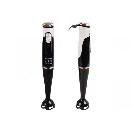 Блендер погружной Endever Sigma-83, цвет черный/белый, мощность 1000Вт,  нож из нержавеющей стали, комплект аксессуаров, 8 шт/уп., фото , изображение 6