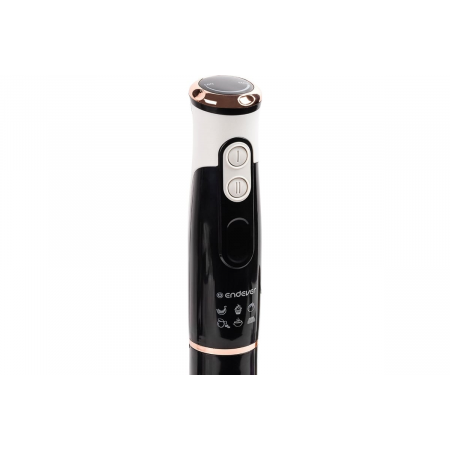 Блендер погружной Endever Sigma-83, цвет черный/белый, мощность 1000Вт,  нож из нержавеющей стали, комплект аксессуаров, 8 шт/уп., фото , изображение 9