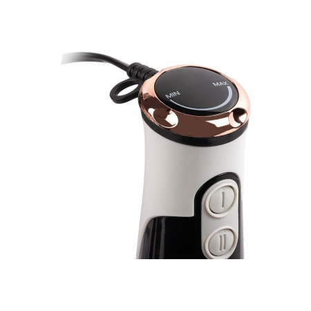 Блендер погружной Endever Sigma-83, цвет черный/белый, мощность 1000Вт,  нож из нержавеющей стали, комплект аксессуаров, 8 шт/уп., фото , изображение 10