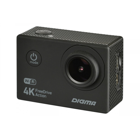 Видеорегистратор Digma FreeDrive Action 4K WiFi черный 8Mpix 2160x3840 2160p 150гр. Allwinner V3, фото , изображение 8