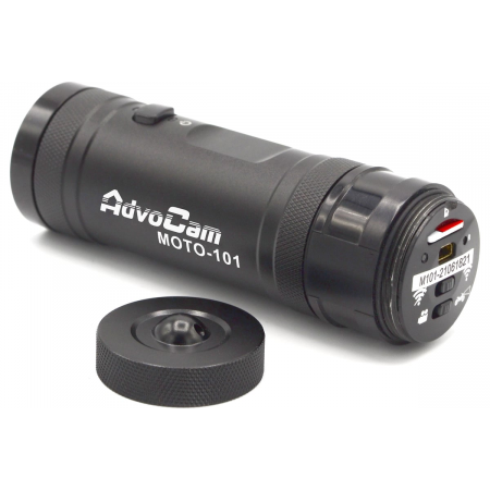 Видеорегистратор AdvoCam MOTO-101 черный 2Mpix 1080x1920 1080p 125гр. SSC323, фото 