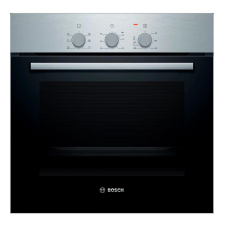Встраиваемый электрический духовой шкаф BOSCH HBF011BR0Q 60 x 60 cm Нержавеющая сталь, 66 литров, фото 