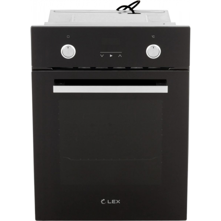 Духовой шкаф LEX EDP 4590 BL Matt Edition  объем 55л, LED таймер, 9 функций, встраиваемый, фото 