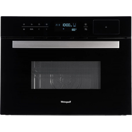 Духовой шкаф Электрический Weissgauff OEMS 459 PDB черный, встраиваемый, фото 