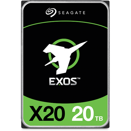 Жесткий диск SEAGATE HDD Server Exos X20 HDD 512E/4KN ( 3.5'/ 20TB/ SATA 6Gb/s / 7200rpm), фото 