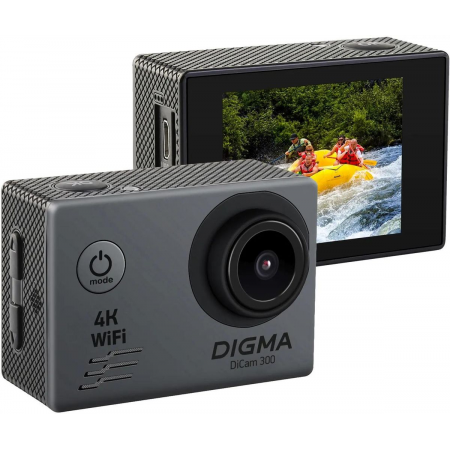 Экшн-камера Digma DiCam 300 Серый, фото , изображение 4