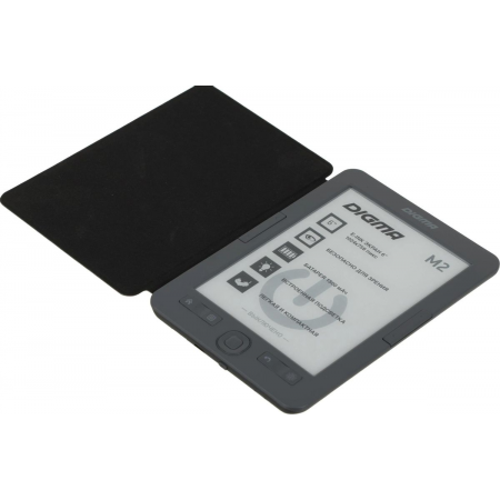 Электронная книга Digma M2, 6" Темно-серый (чехол), фото , изображение 8