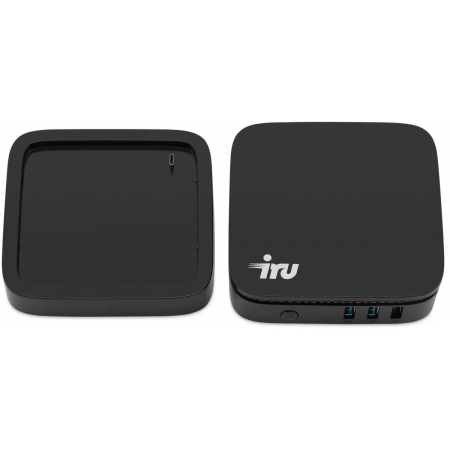 Неттоп IRU 110JLCN Cel N5105 (3.3) 8Gb SSD256Gb UHDG noOS GbitEth 400W черный (1975163), фото , изображение 2