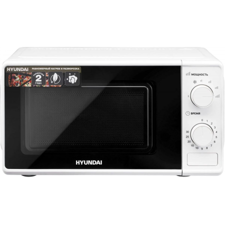 Микроволновая Печь Hyundai HYM-M2044 20л. 700Вт белый, фото 