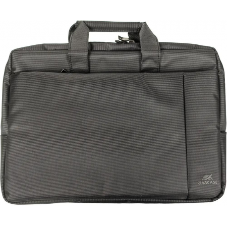 Сумка для ноутбука 15.6 Riva 8231 черный полиэстер, фото , изображение 3