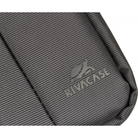 Сумка для ноутбука 15.6 Riva 8231 черный полиэстер, фото , изображение 7