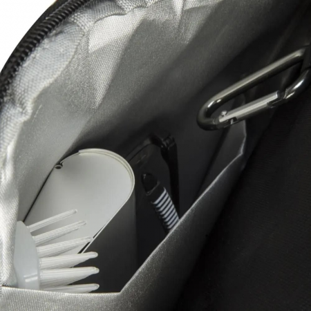 Сумка для ноутбука 16 Riva 8530 черный полиэстер, фото , изображение 13