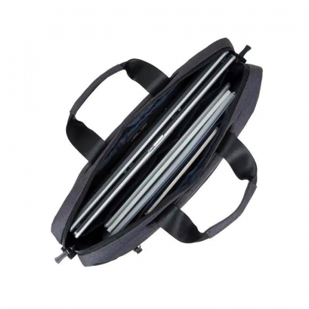 Сумка для ноутбука 15.6 Riva 7730 черный полиэстер, фото , изображение 5