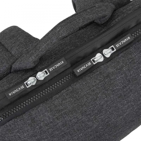 Рюкзак для ноутбука 15.6 Riva 8861 черный полиуретан/полиэстер, фото , изображение 11