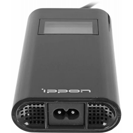 Блок питания Ippon D90U автоматический 90W 15V-19.5V 10-connectors 8A 1xUSB 2.1A от бытовой электросети LСD индикатор, фото , изображение 4