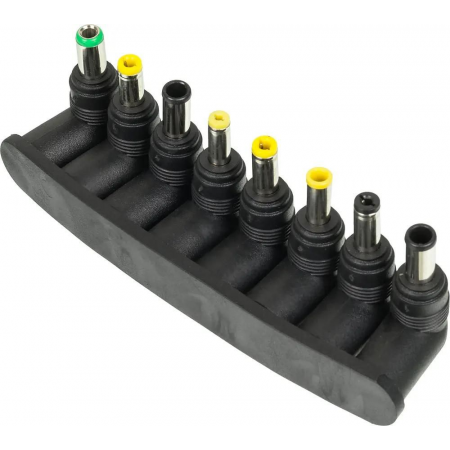 Блок питания Ippon S90U автоматический 90W 15V-19.5V 8-connectors 5A 1xUSB 2.1A от бытовой электросети LED индикатор, фото , изображение 3