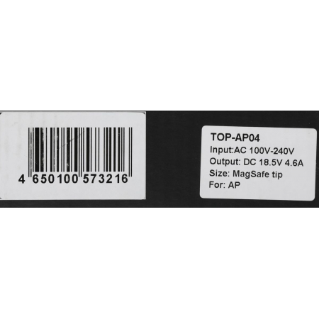Зарядное устройство для ноутбука TopON TOP-AP04 Apple MacBook Pro 15, MacBook Pro 17 с коннектором MagSafe. 18.5V 4.6A 85W., фото , изображение 16