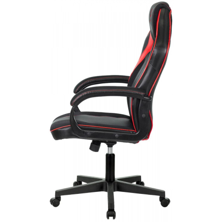 Кресло игровое A4Tech Bloody GC-300 черный/красный эко.кожа/ткань крестов., фото , изображение 5