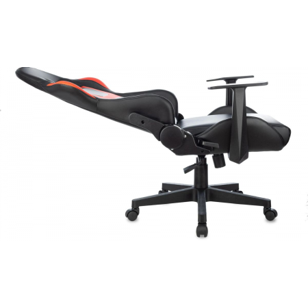 Кресло игровое Zombie Game Penta черный/красный эко.кожа с подголов. крестов. пластик, фото , изображение 18