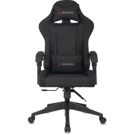 Кресло игровое Zombie Predator черный Neo Black крестов. пластик, фото , изображение 2