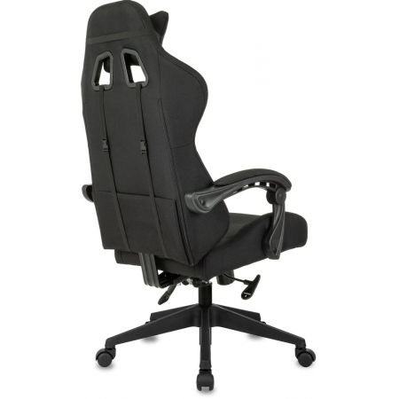 Кресло игровое Zombie Predator черный Neo Black крестов. пластик, фото , изображение 3