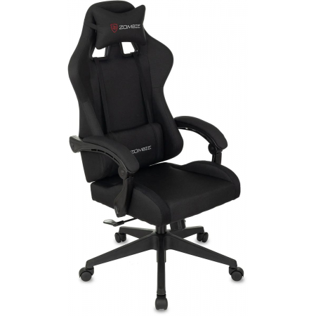 Кресло игровое Zombie Predator черный Neo Black крестов. пластик, фото , изображение 23