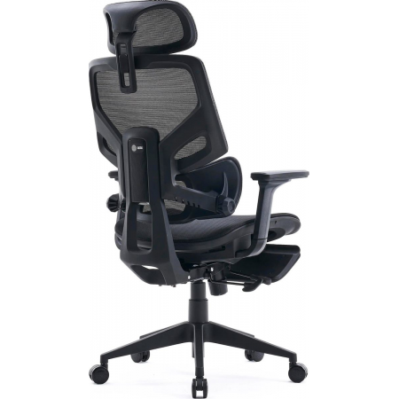 Кресло Cactus CS-CHR-MC01-GYBK серый сиденье черный с подголов. крестов., фото , изображение 3