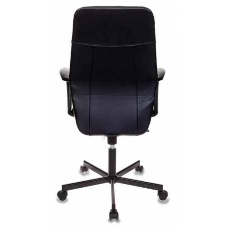 Кресло Бюрократ CH-605/BLACK черный искусственная кожа крестовина металл, фото , изображение 4