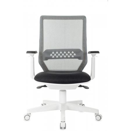 Кресло Бюрократ MC-W611N темно-серый TW-04 38-417 сетка/ткань крестовина пластик пластик белый, фото , изображение 2