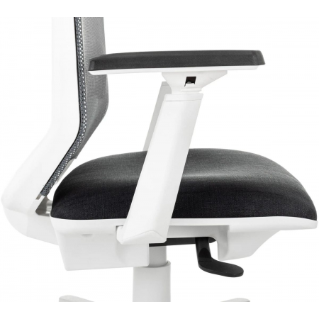 Кресло Бюрократ MC-W611N темно-серый TW-04 38-417 сетка/ткань крестовина пластик пластик белый, фото , изображение 7