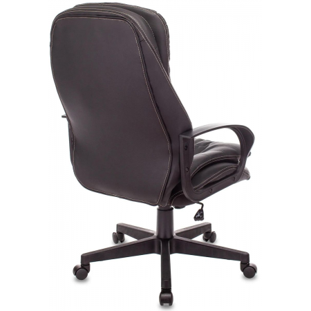 Кресло руководителя Бюрократ T-9950PL черный эко.кожа крестовина пластик, фото , изображение 4