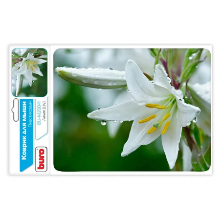 Коврик для мыши Buro BU-M20041 Лилия, фото , изображение 4