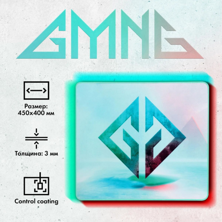 Коврик для мыши GMNG GG-PD450C Большой рисунок 450x400x3мм, фото , изображение 2