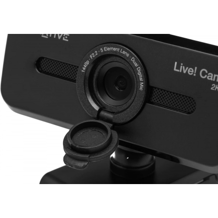 Камера Web Creative Live! Cam SYNC V3 черный 2Mpix (1920x1080) USB2.0 с микрофоном (73VF090000000), фото , изображение 7