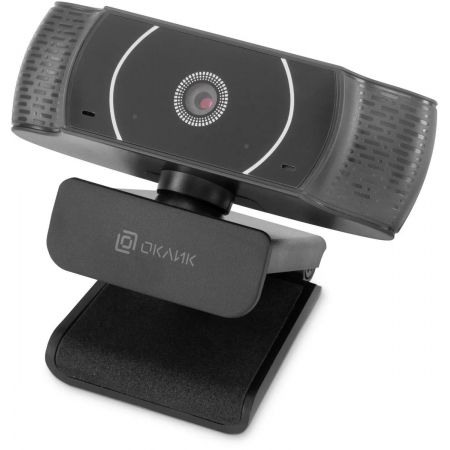 Камера Web Оклик OK-C016HD черный 1Mpix (1280x720) USB2.0 с микрофоном, фото , изображение 4