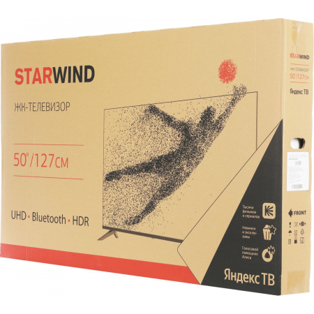 Телевизор LED Starwind 50 SW-LED50UG403 Яндекс.ТВ Frameless черный 4K Ultra HD 60Hz DVB-T DVB-T2 DVB-C DVB-S DVB-S2 USB WiFi Smart TV, фото , изображение 29