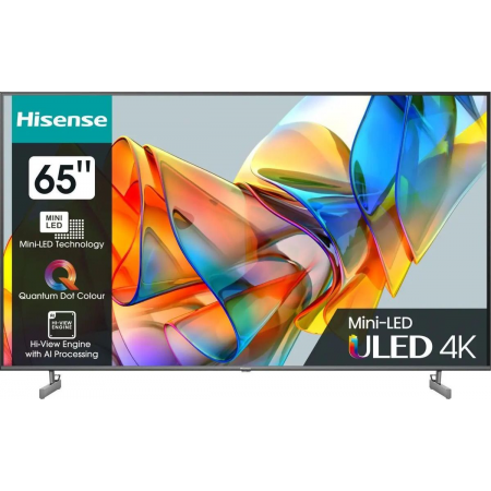 Телевизор LED Hisense 65 65U6KQ темно-серый 4K Ultra HD 60Hz DVB-T DVB-T2 DVB-C DVB-S DVB-S2 USB WiFi Smart TV, фото , изображение 2