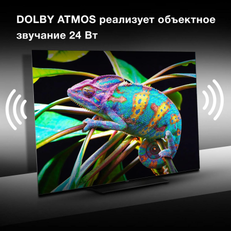 Телевизор OLED Hyundai 65 H-LED65OBU7700 Android TV Frameless черный/черный 4K Ultra HD 120Hz DVB-T DVB-T2 DVB-C DVB-S DVB-S2 USB 2.0 - 2шт. WiFi Smart TV, фото , изображение 23