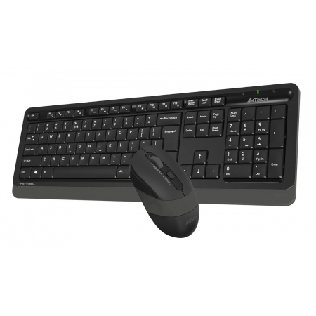 Клавиатура + мышь A4Tech Fstyler FG1010S клав:черный/серый мышь:черный/серый USB беспроводная Multimedia (FG1010S GREY), фото , изображение 11