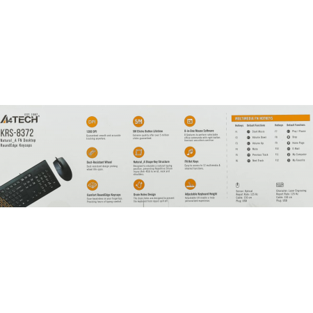 Клавиатура + мышь A4Tech KRS-8372, фото , изображение 14