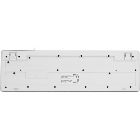 Клавиатура + мышка DEFENDER LINE MOTION C-977 RU WHITE 45977, фото , изображение 3